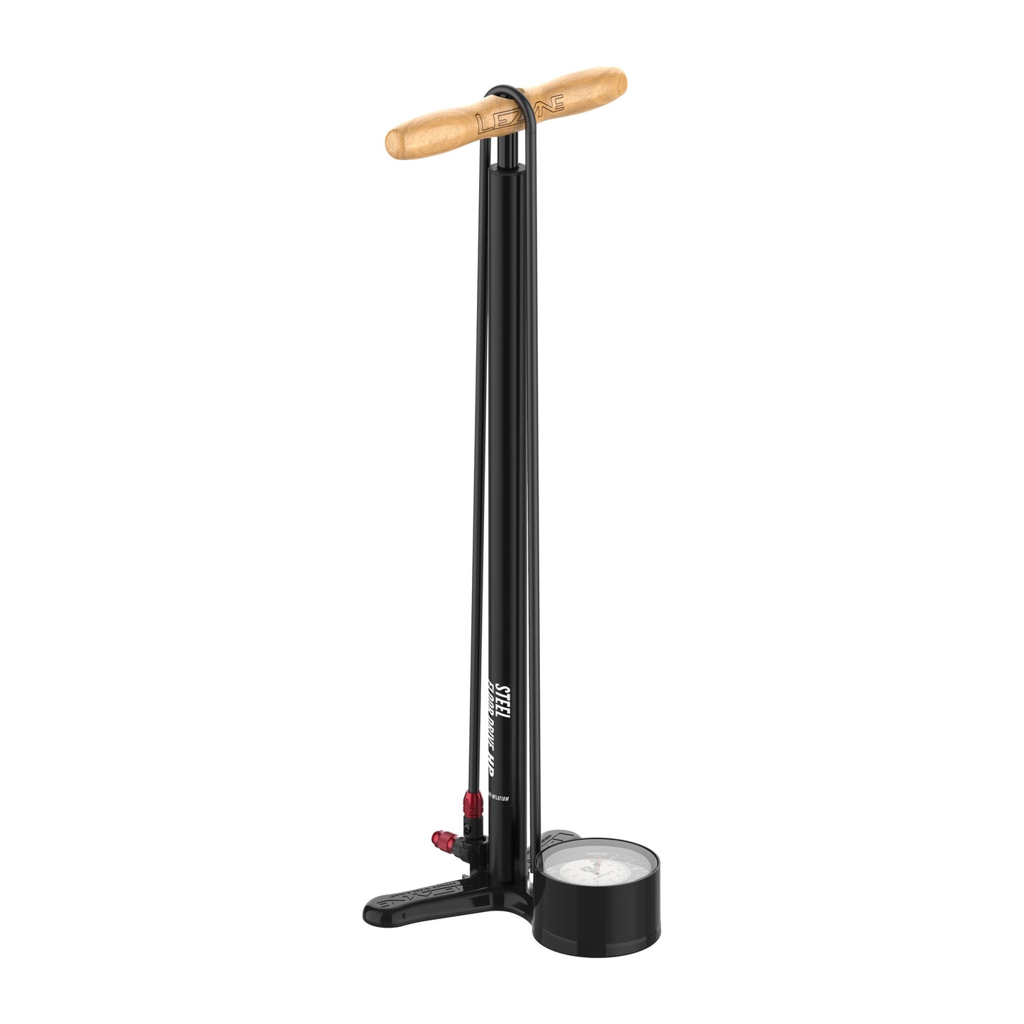 Lezyne - Steel Floor Drive 3.5 - Flat Black