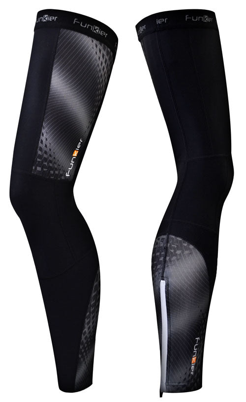 Funkier Sada LSP-03Bk Summer Leg Warmers in Black - Large