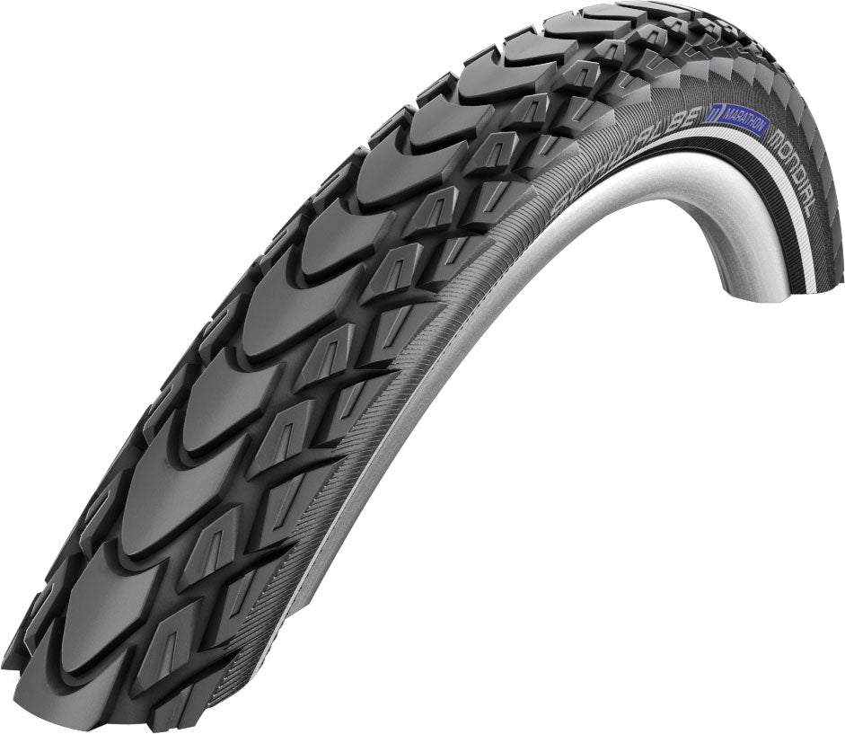 Schwalbe Marathon Mondial Performance RaceGuard Endurance Compound Rigid Tyre in Black - 700 x 47mm