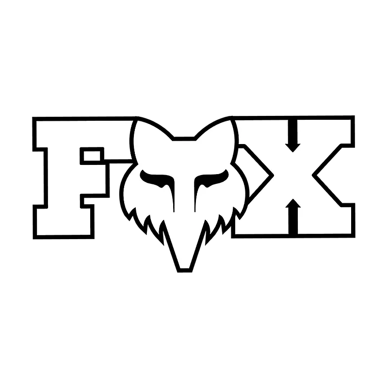 F Head X 7" Sticker