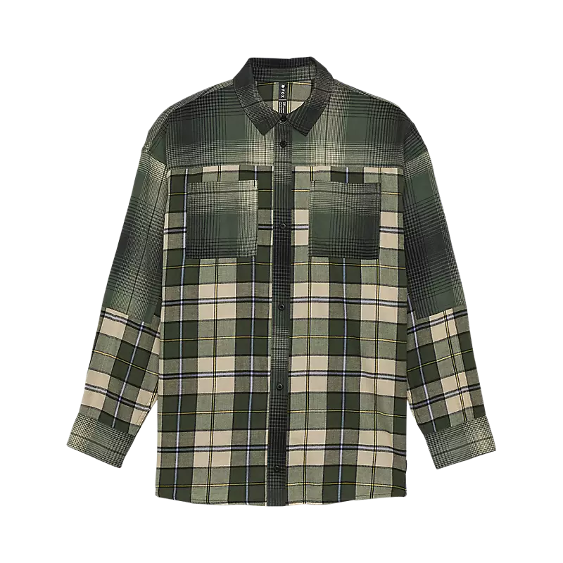 Womens Oversized Flannel Shirt
