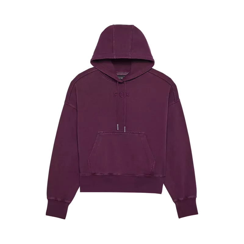 Womens Wordmark Oversized Pullover Hoodie