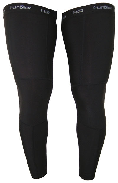 Funkier Garray LW03 Winter Thermal Leg Warmers in Black - Large