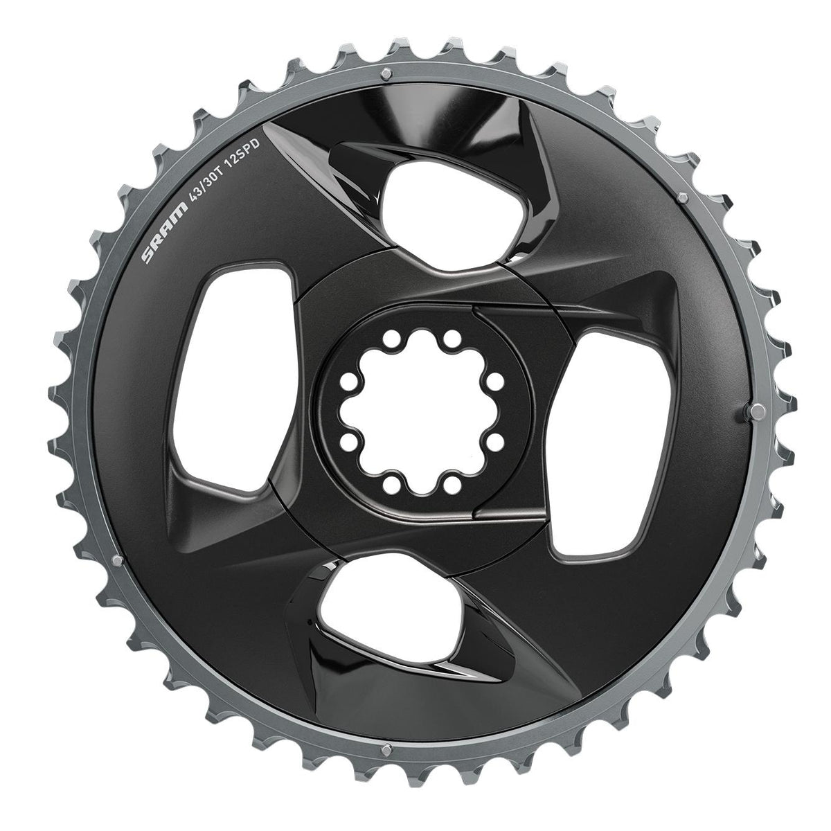 Sram Spare - Chain Ring MTB 33T 104 S1 AL5 3X10 Blast Black: BLACK 10SPD 33T