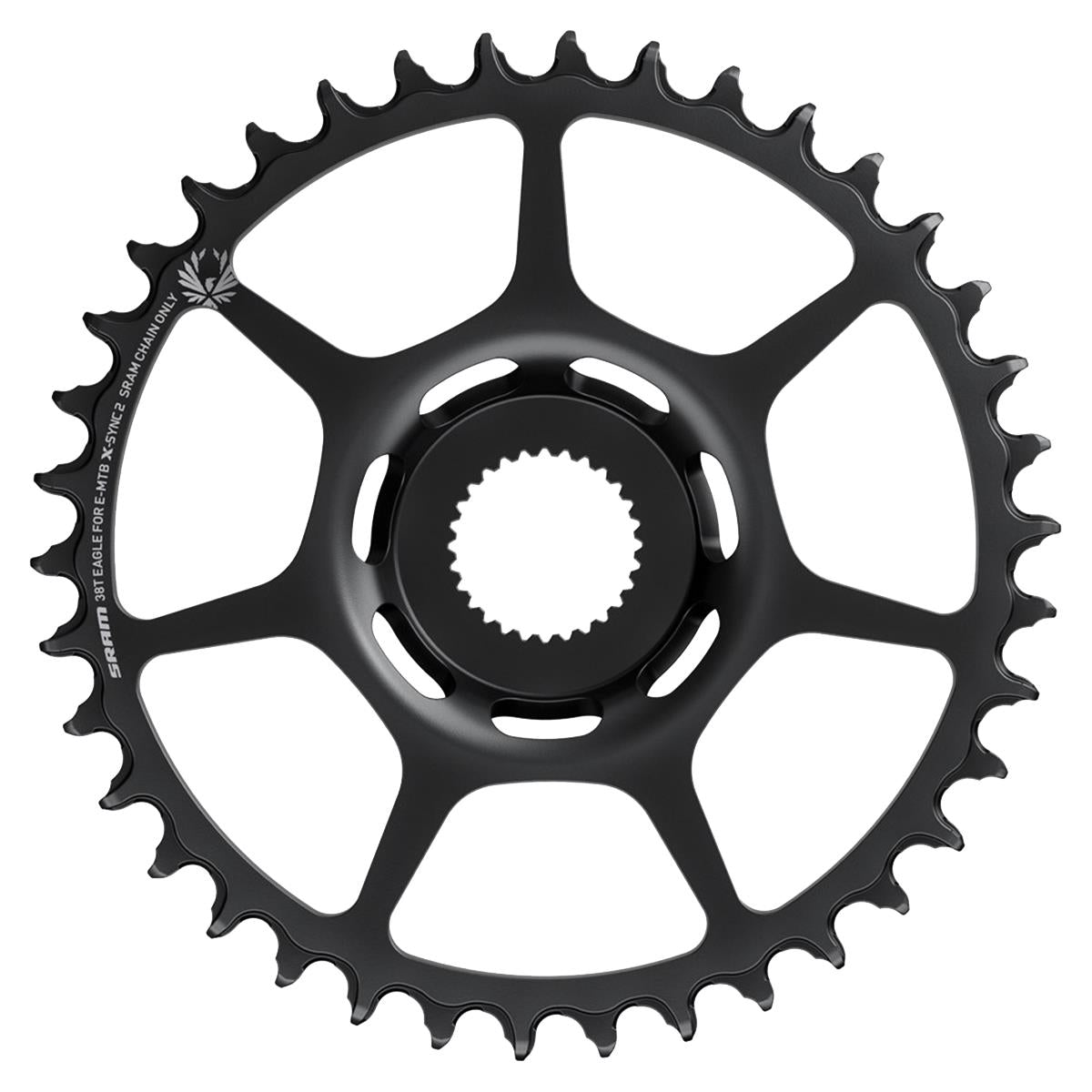 SRAM Chain Ring X-SYNC 2 Direct Mount 3mm Offset Boost Alum Eagle: BLACK 12SPD 30T