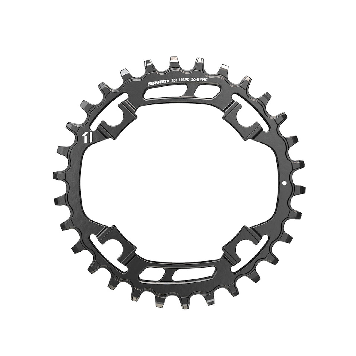 SRAM Chain Ring X-SYNC 2 Direct Mount 3mm Offset Boost Alum Eagle: BLACK 12SPD 32T