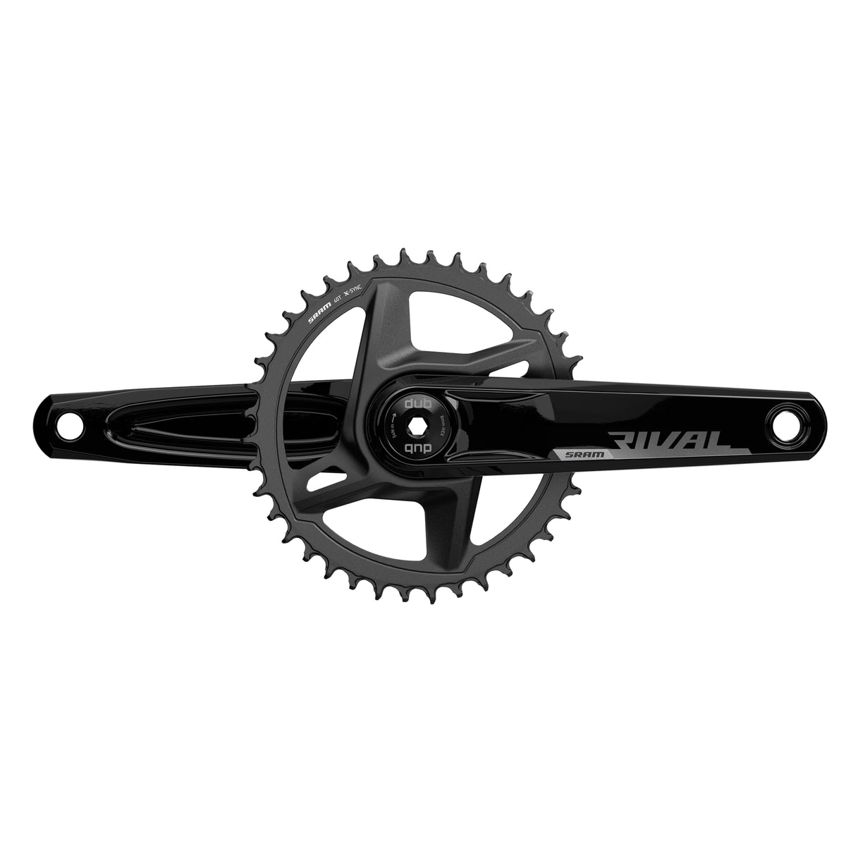 SRAM Crankset XXSL Eagle Q174 55mm Chainline Dub Black 34T T-Type (BB Not Included) 2022: BLACK 175MM