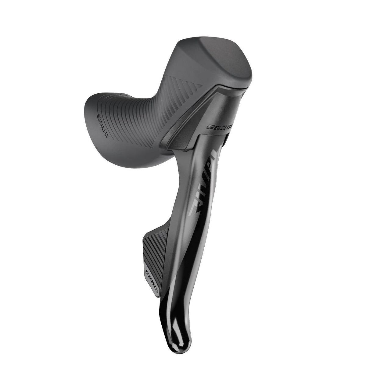 SRAM Rival AXS Front Derailleur Wide D1 Braze-On (Battery Not Included): BLACK