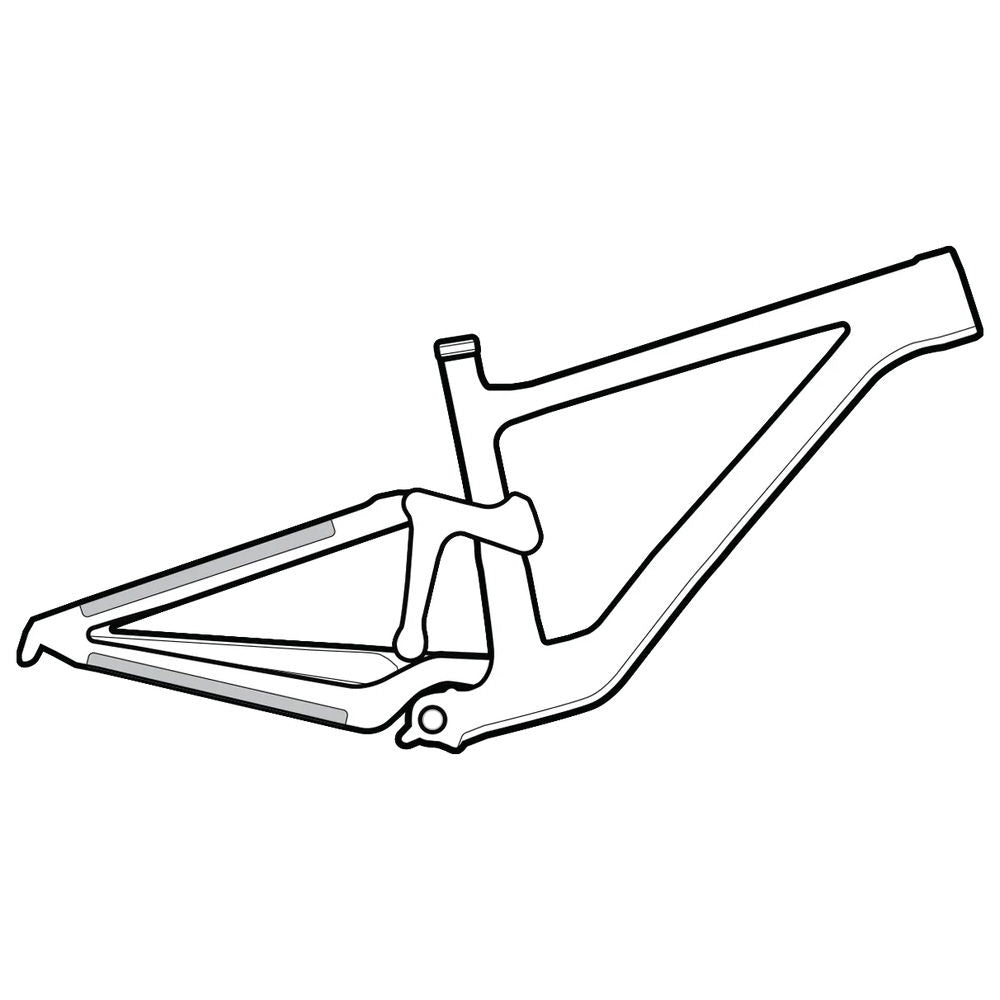 Lizard Skins - Clear Protective Frame Wrap - Small
