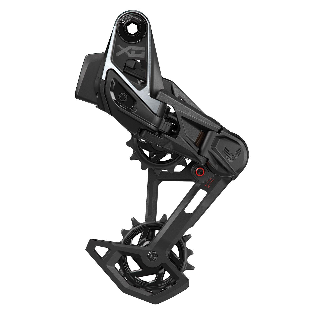 SRAM Rear Derailleur Rival AXS E1 12-Speed Max 36T (Battery Not Included): 36T