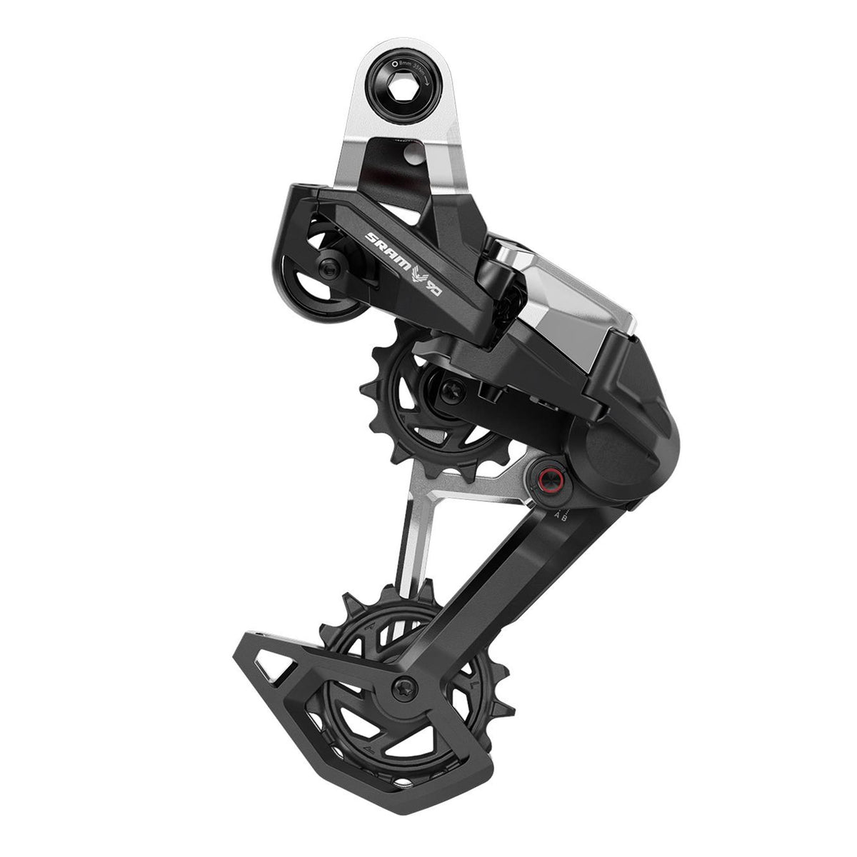 SRAM X5 Rear Derailleur - (8-9spd): BLACK 8/9SPD LONG