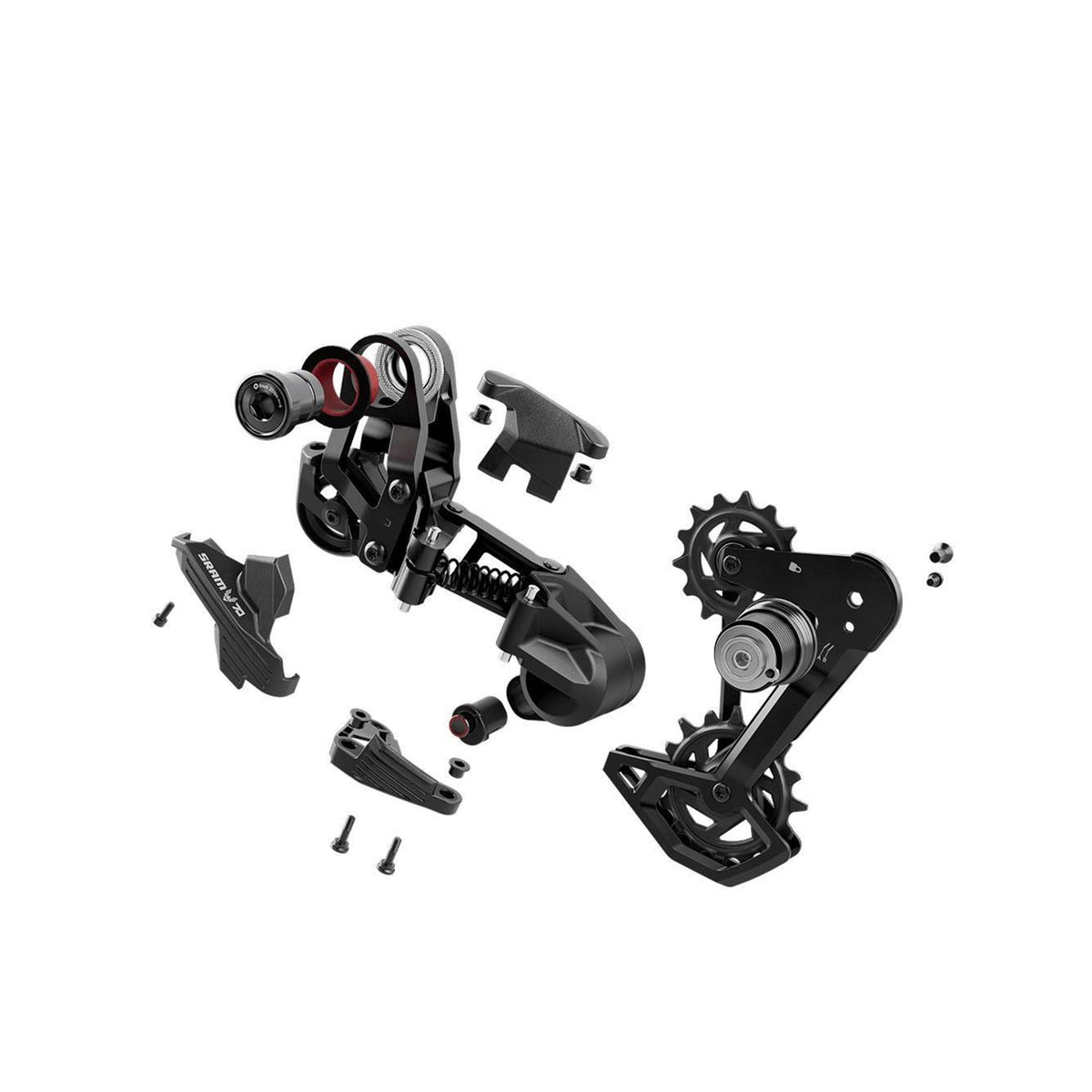 SRAM X5 Rear Derailleur - (8-9spd) - Medium Cage - Black: BLACK 8/9SPD MEDIUM