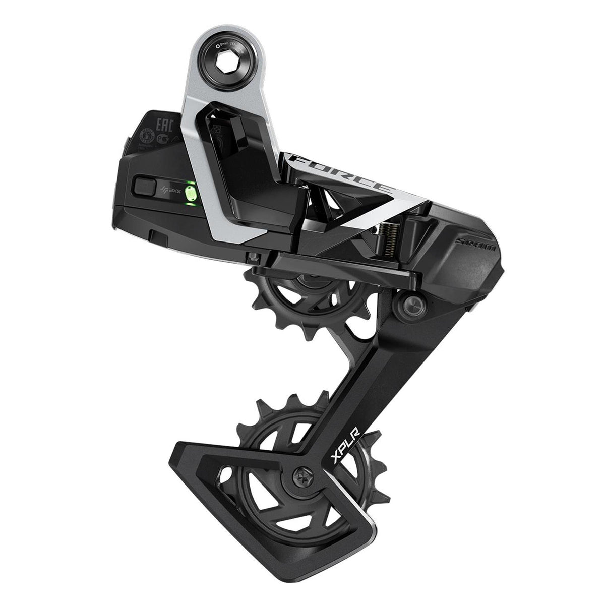 SRAM X5 Rear Derailleur - (8-9spd): SILVER 8/9SPD LONG
