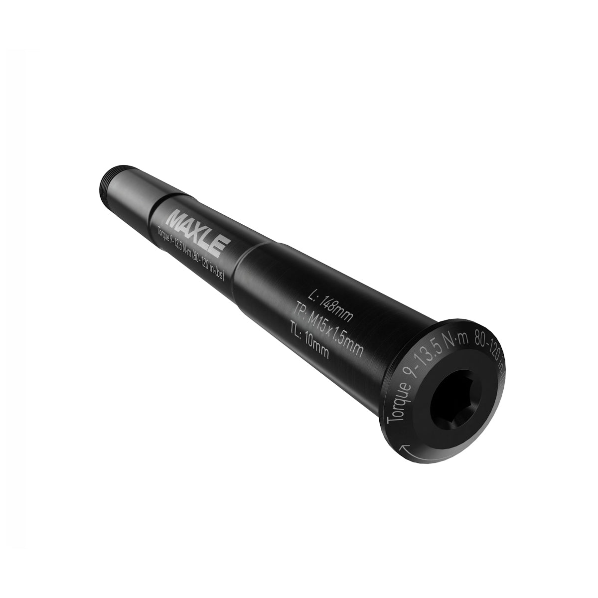 SRAM Axle Maxle Stealth Rear, 12x Length 171.5mm, Thread Length 9mm Thread Pitch M12X1.0: BLACK