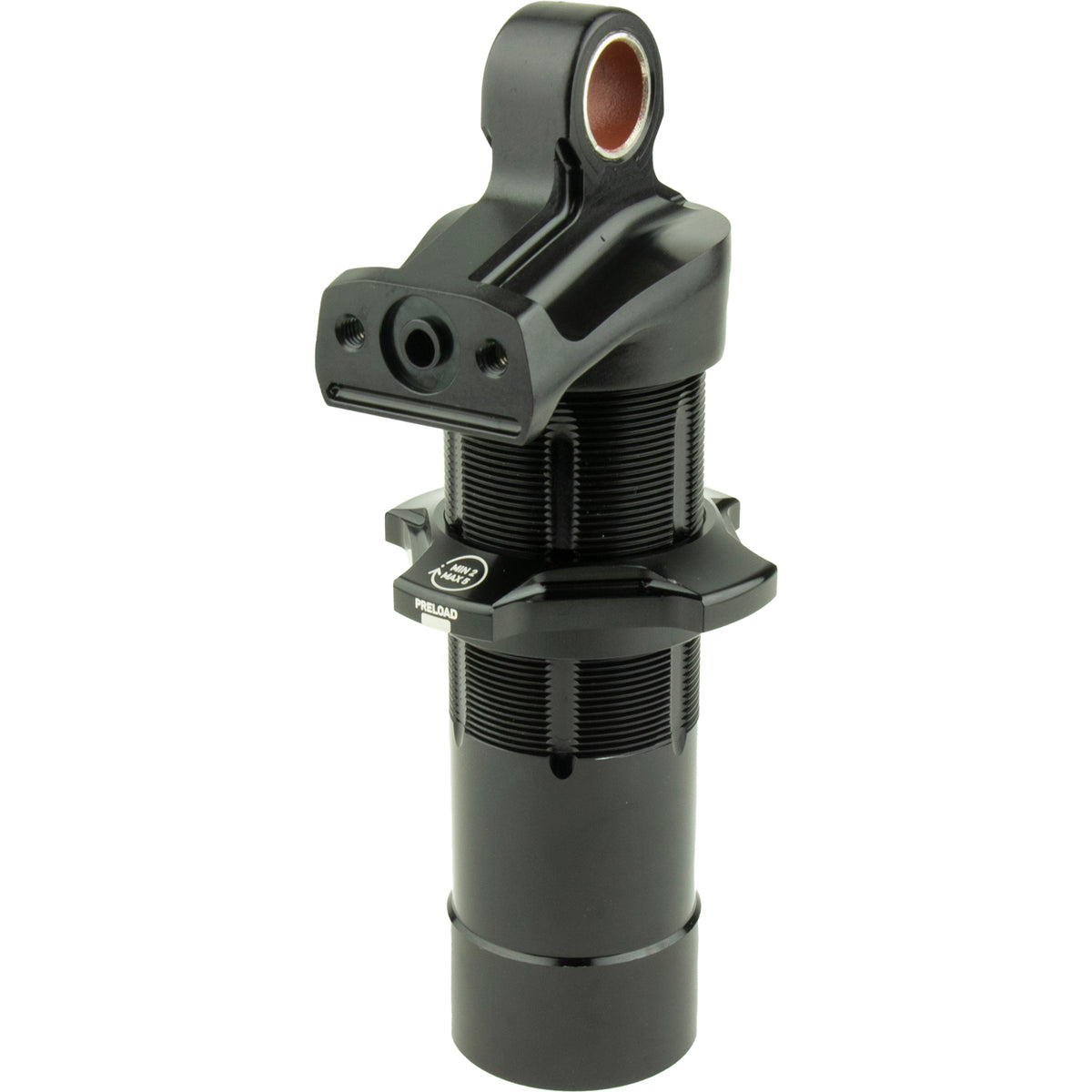 RockShox Spare - Rear Shock Damper Body/Ifp - Standard Eyelet 40mm (Includes Damper Body, Ifp, Valve Core, Caps And Eyelet Bushing) - Sidluxe A1+ (2021+): BLACK