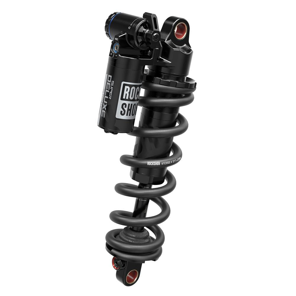 RockShox Rear Shock Super Deluxe Ultimate RC2T - Trunnion Standard-D1: REB55/COMP34 205X62.5