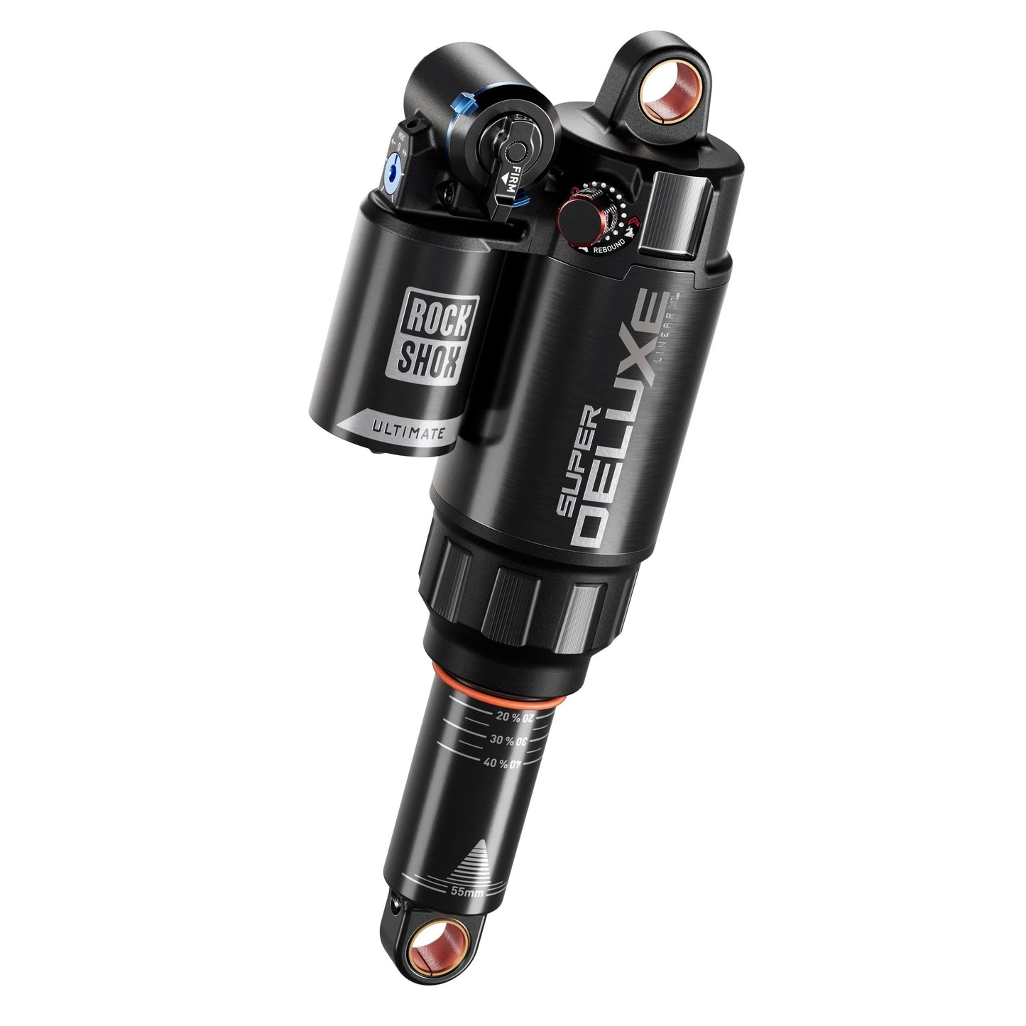 RockShox Rear Shock Super Deluxe Ultimate RC2T - Standard Standard-D1: SBC STUMPJUMPER 15 210X55