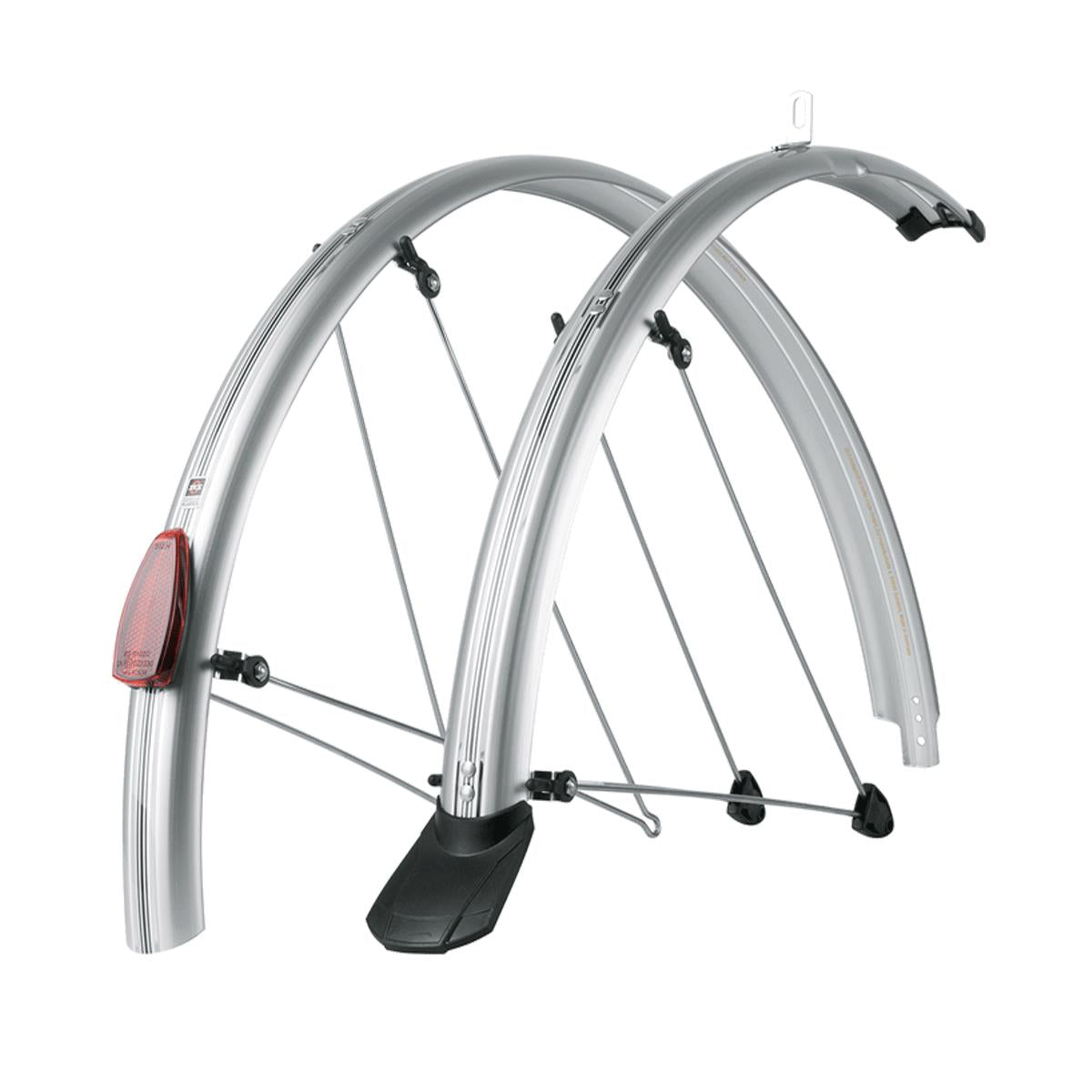 SKS Raceblade Pro Stealth Series Mudguard Set: MATT BLACK