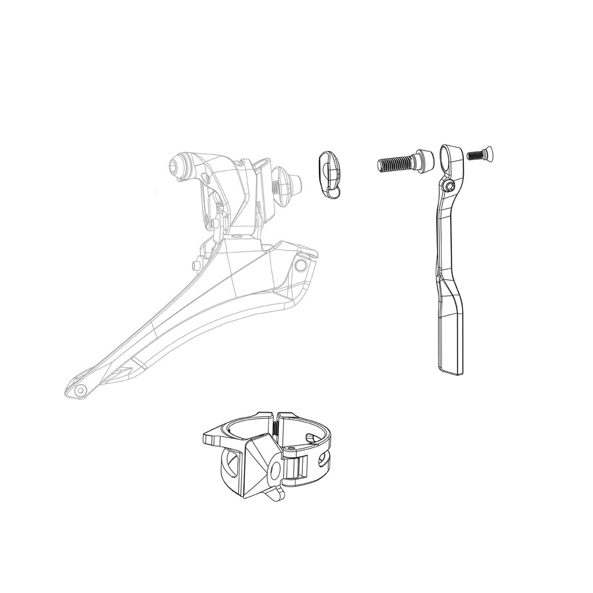 Rockshox Spare - Fork Lower Leg - (Foil Decals Included) 27 20x110 Boost™ C1-C2 (2019+): GLOSS BLACK - BOXXER