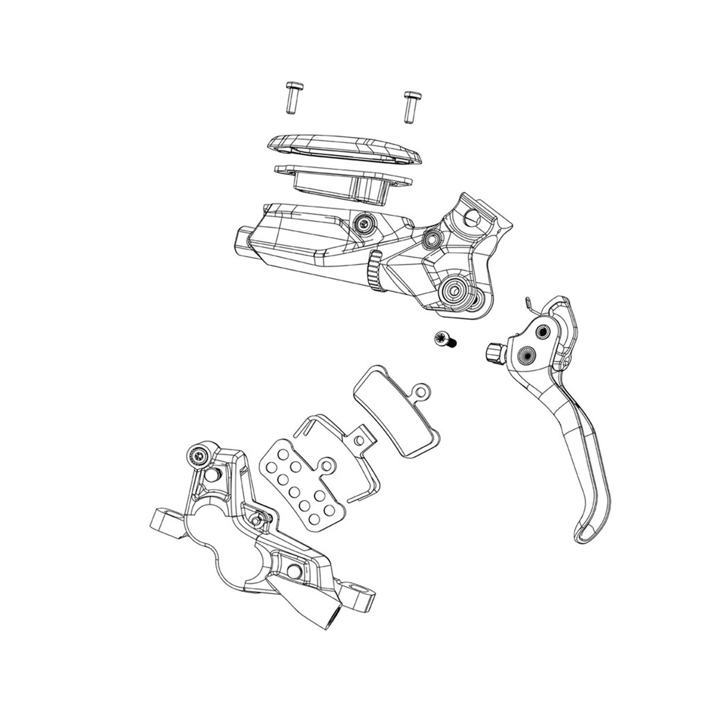 SRAM Single Impact/Bash Guard Kit For XX D1 (Including 1 Impact/Bash Guard, 2 Guard Bolts) 2023: 30T
