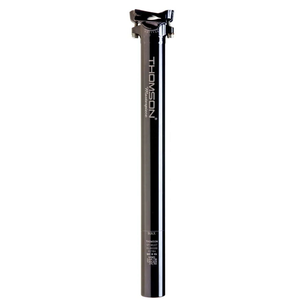Thomson - Masterpiece Seatpost Inline Black 27.2 x 240