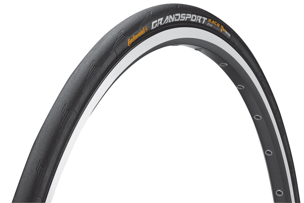 Continental Grand Sport Race Folding Tyre in Black - 700 x 23mm