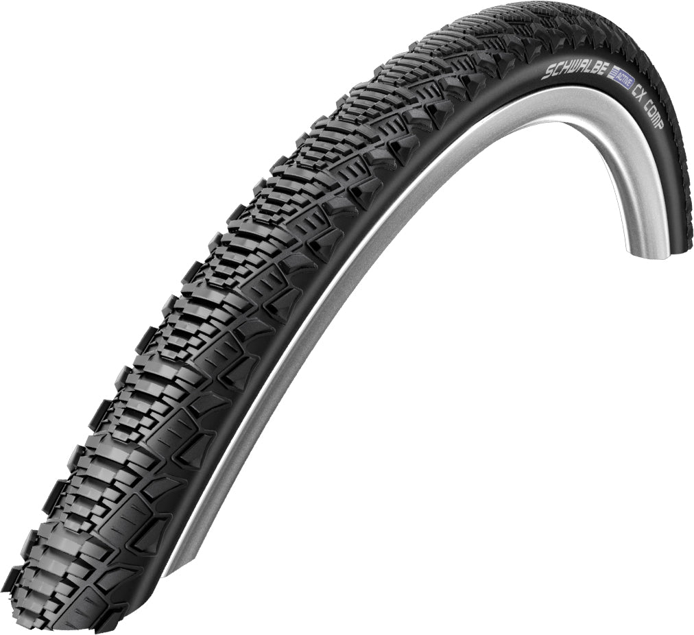 Schwalbe CX Comp Kevlar Guard SBC Compound Rigid in Black - 20 x 1.75" Black/Reflex