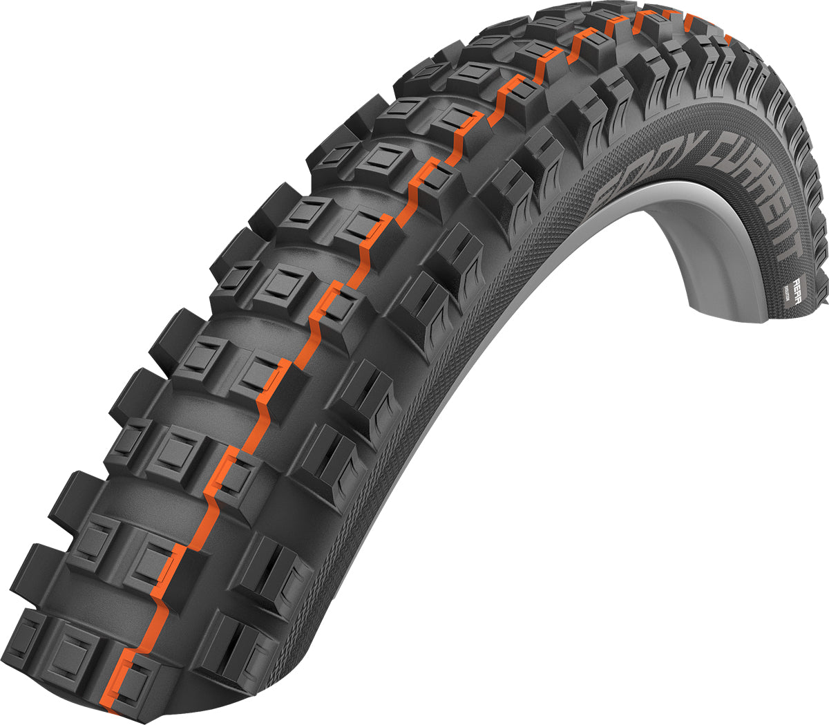Schwalbe Addix Eddy Current Rear Super Gravity Soft E-MTB (Folding) (Evo) - 27.5 x 2.60"
