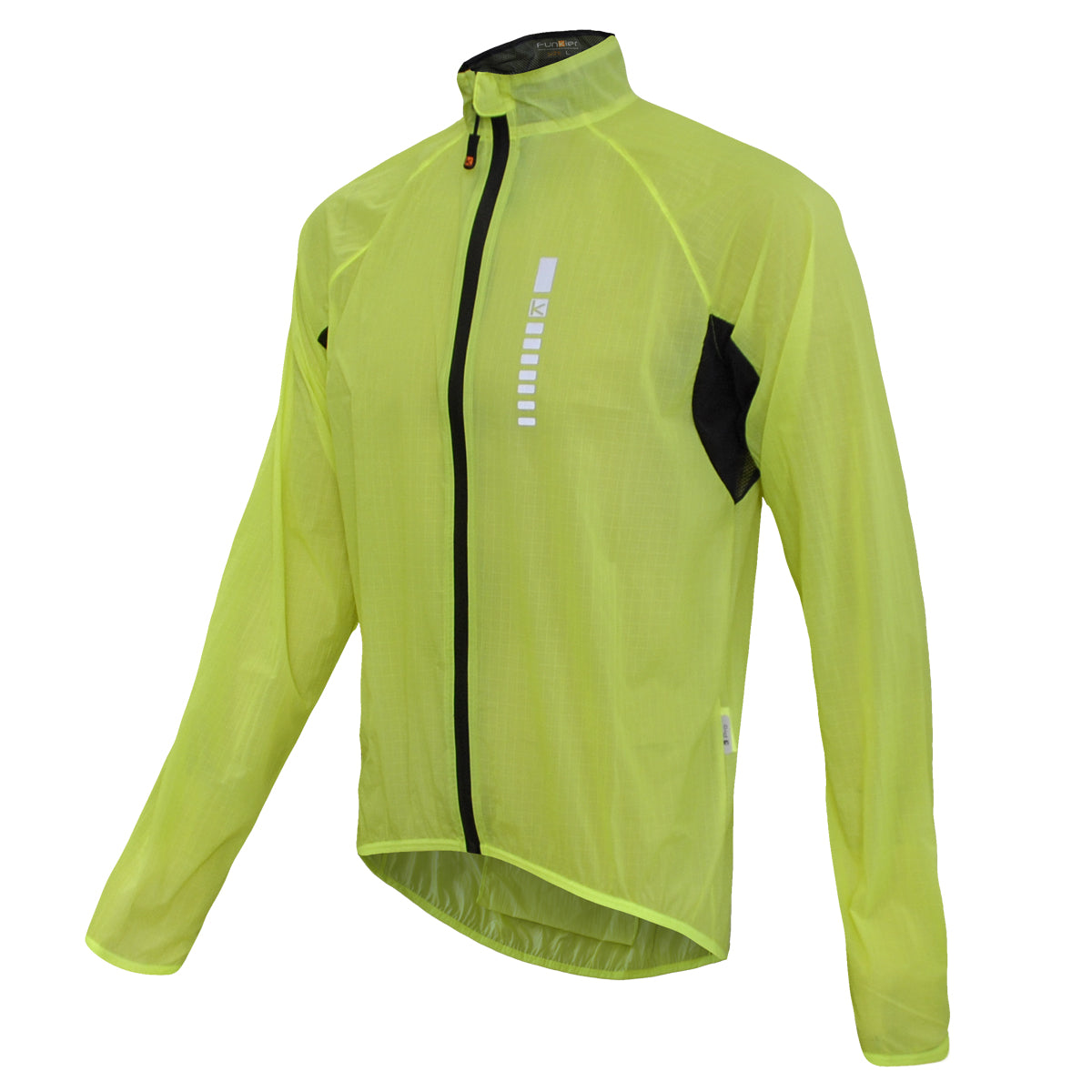 Funkier DryRide Pro Gents Showerproof Jacket in Fluo Yellow - Large