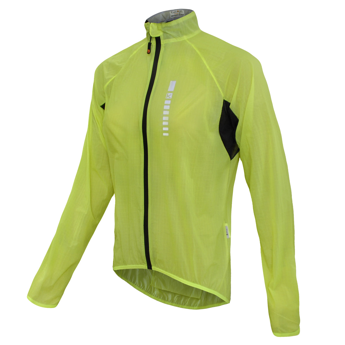 Funkier DryRide Pro Ladies Showerproof Jacket in Fluo Yellow - Large