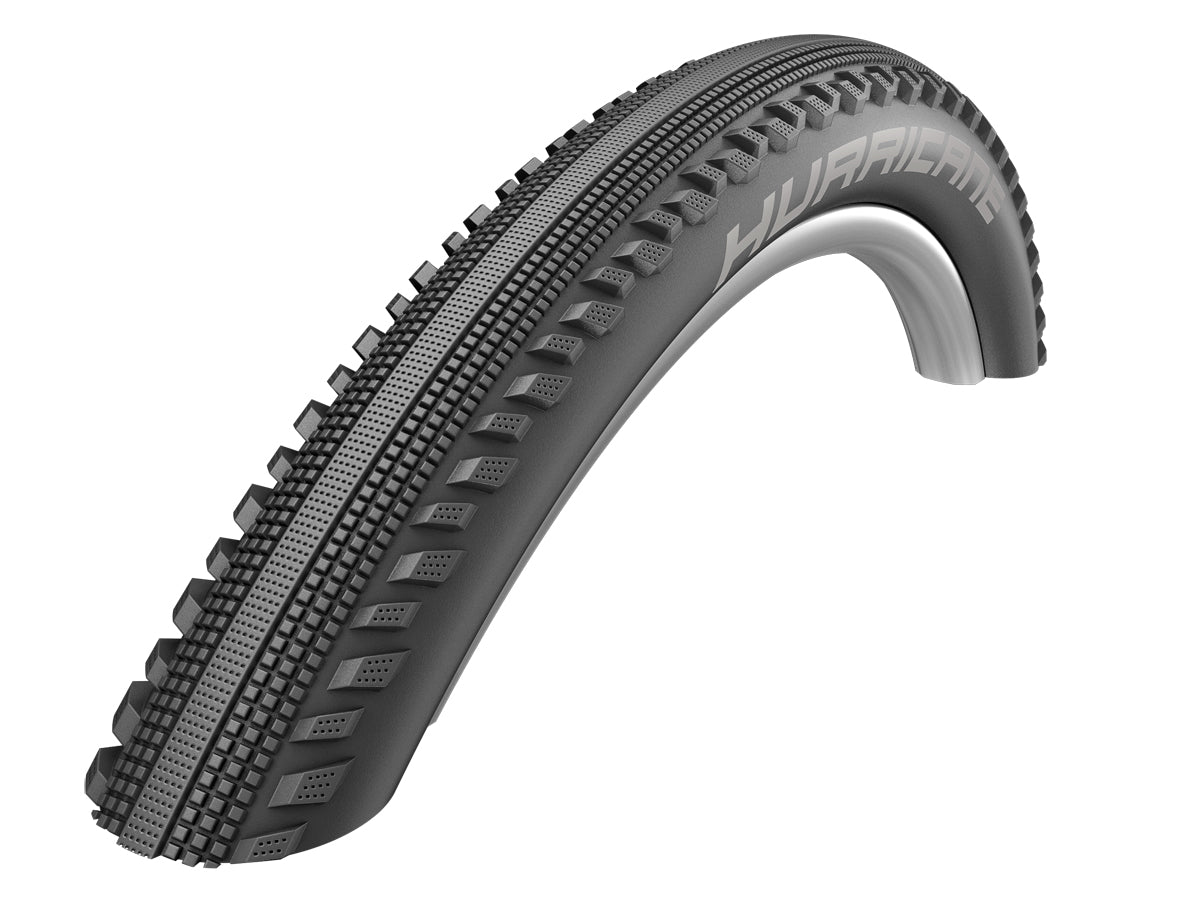 Schwalbe Hurricane Addix RaceGuard Tyre in Black 26 x 2.10" (Wired)