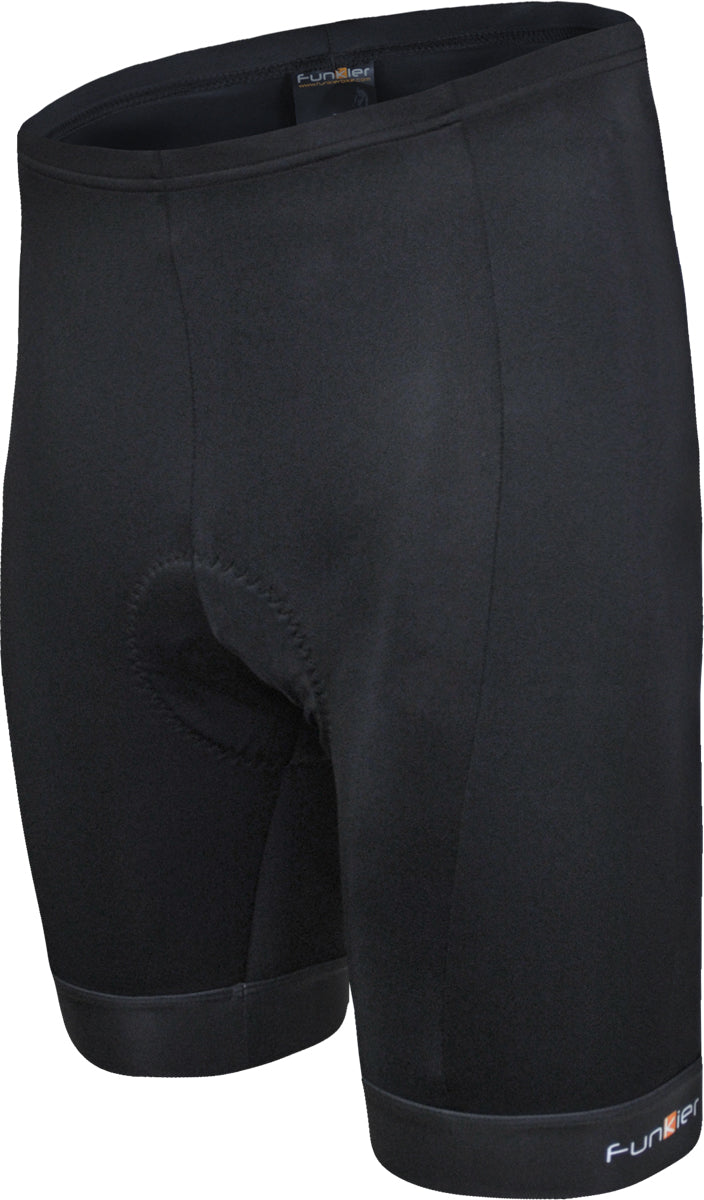 Funkier F-77 - 7 Panel 4-Way Stretch Shorts (B1 Pad) in Black - Large