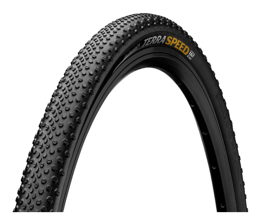 Continental Terra Speed Protection Tubeless-Ready Gravel Tyre in Black - 27.5 x 1.35"