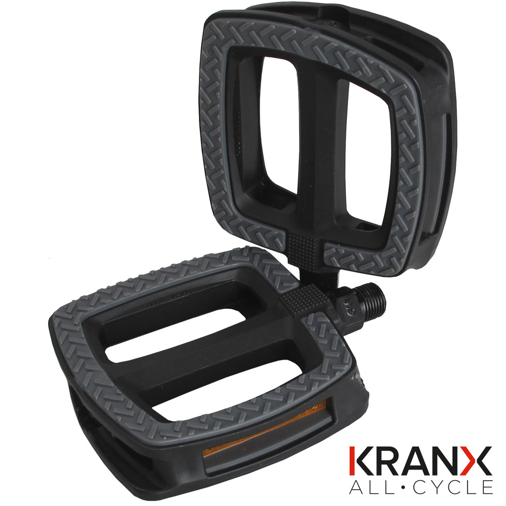 KranX Urban Grip Polymer Bearing Plastic Pedals