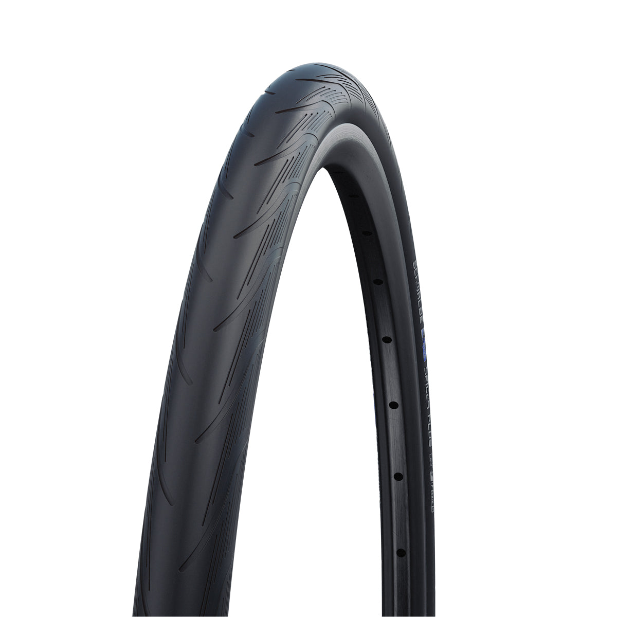 Schwalbe Spicer Plus Puncture Guard Urban Tyre in Black/Reflex - 26 x 1.50"