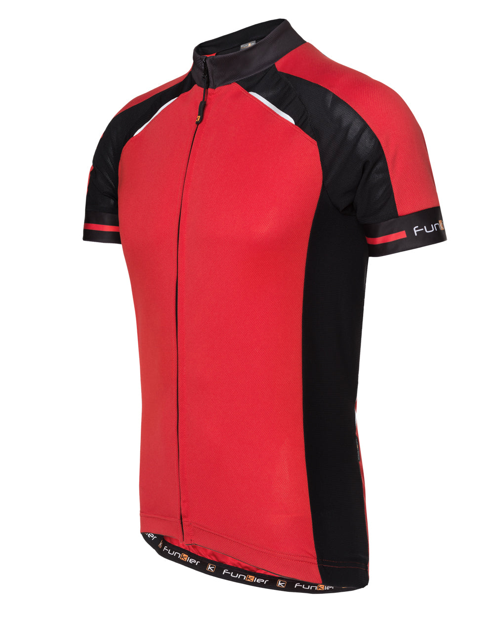 Funkier Sabre Kids Active S/S Jersey in Red - Large (Age 12)