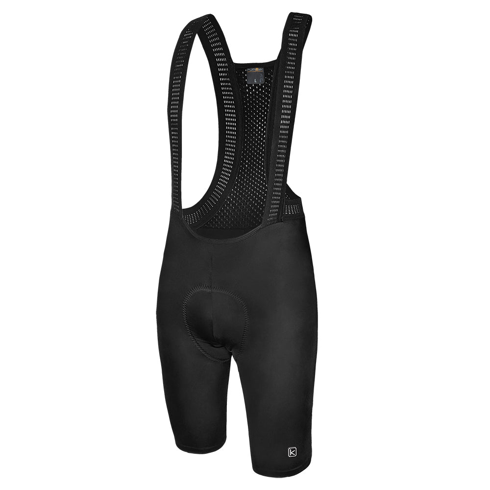 Funkier Apiza Gents Elite Bib Shorts in Black - Large