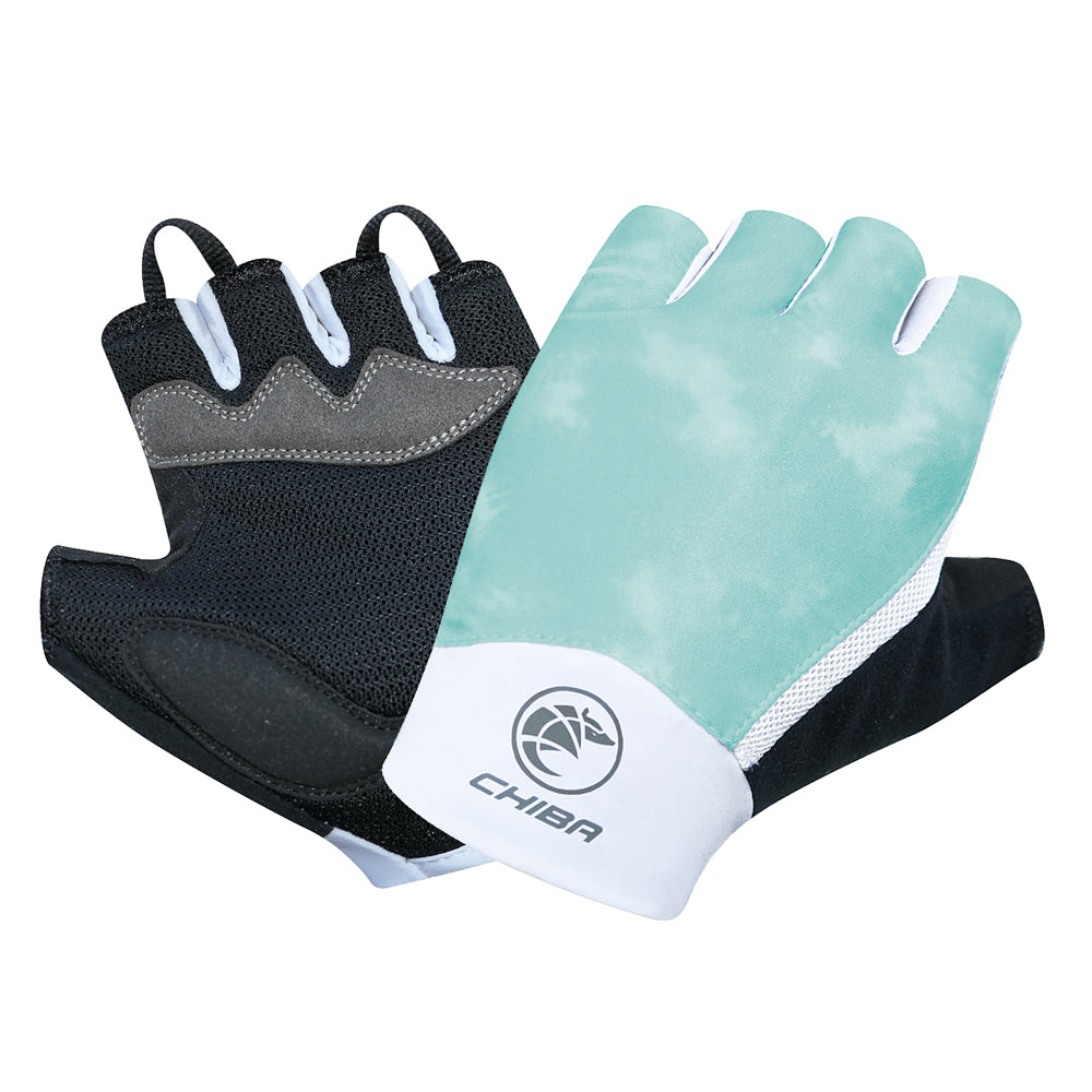 Chiba Lady Tie Dye Active-Line Mitt in Blue - Large