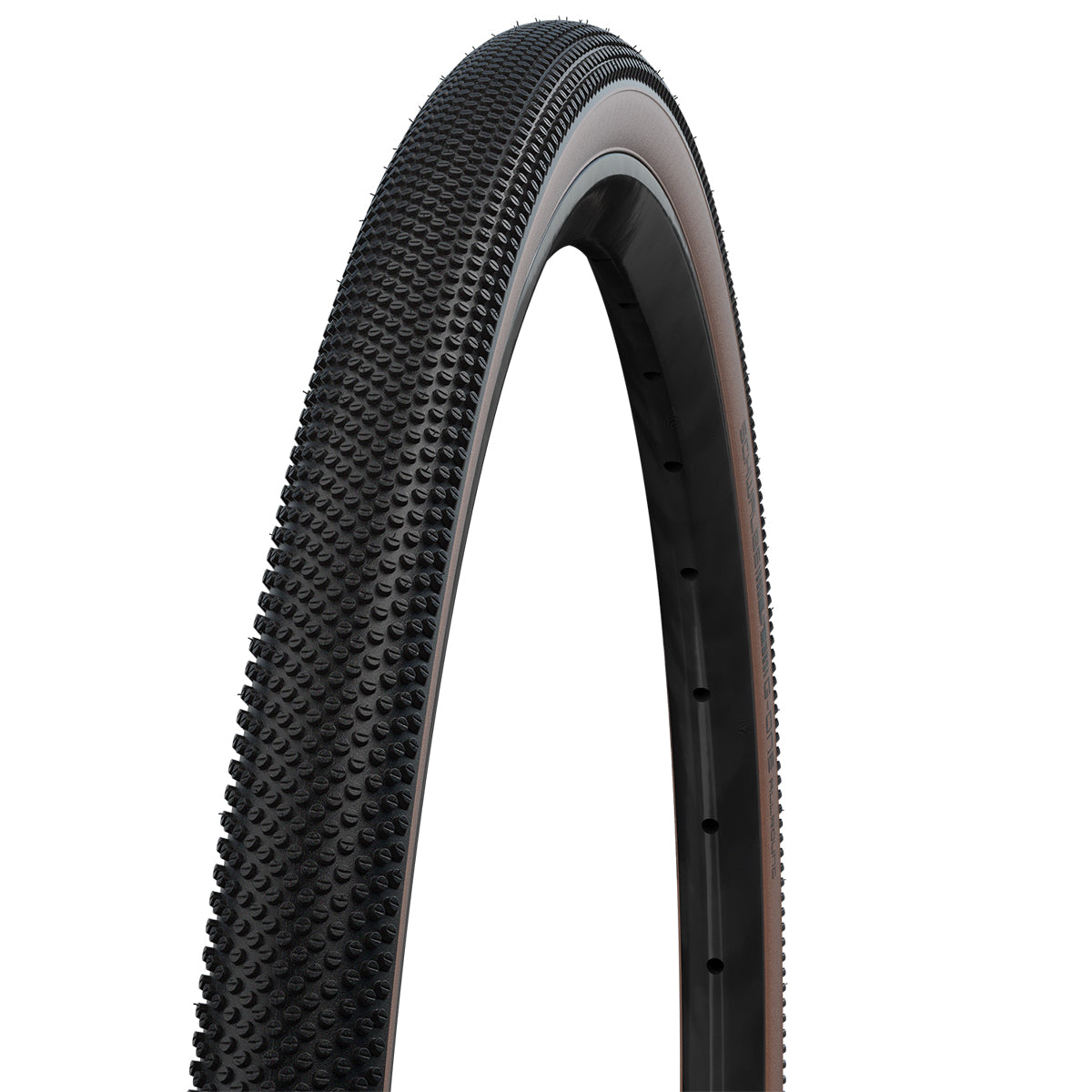 Schwalbe G-One Allround Performance Raceguard TLE Tyre in Black/Bronze (Folding) - 700 x 35mm