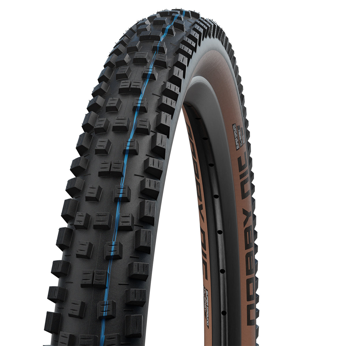 Schwalbe Addix Nobby Nic SpeedGrip Super Ground TL-Easy 26 x 2.40" in Black/Bronze (Folding) (Evo)