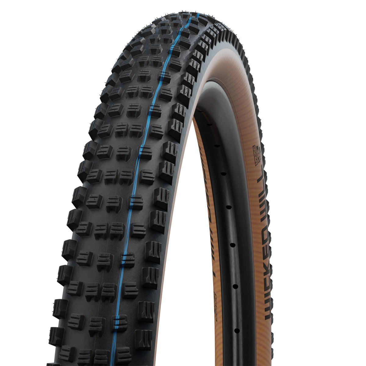Schwalbe Wicked Will Addix SpeedGrip Super Race TLE Evolution Tyre in Black/Trans (Folding) - 27.5 x 2.40"