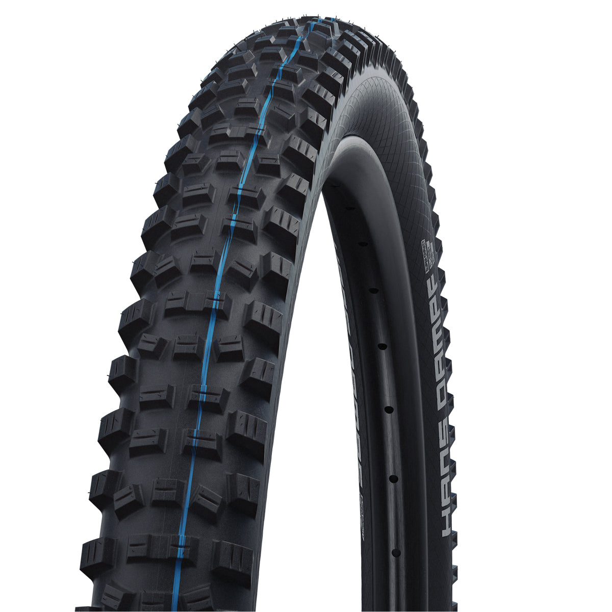 Schwalbe Hans Dampf Super Trail Addix SpeedGrip TLE Evo Tyre in Black (Folding) - 27.5 x 2.35"