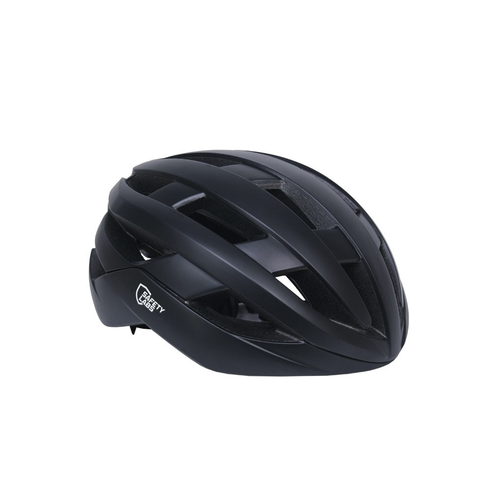 Safety Labs Eros 2.0 Elite Road Inmold Helmet in Black - Large (58-61cm)