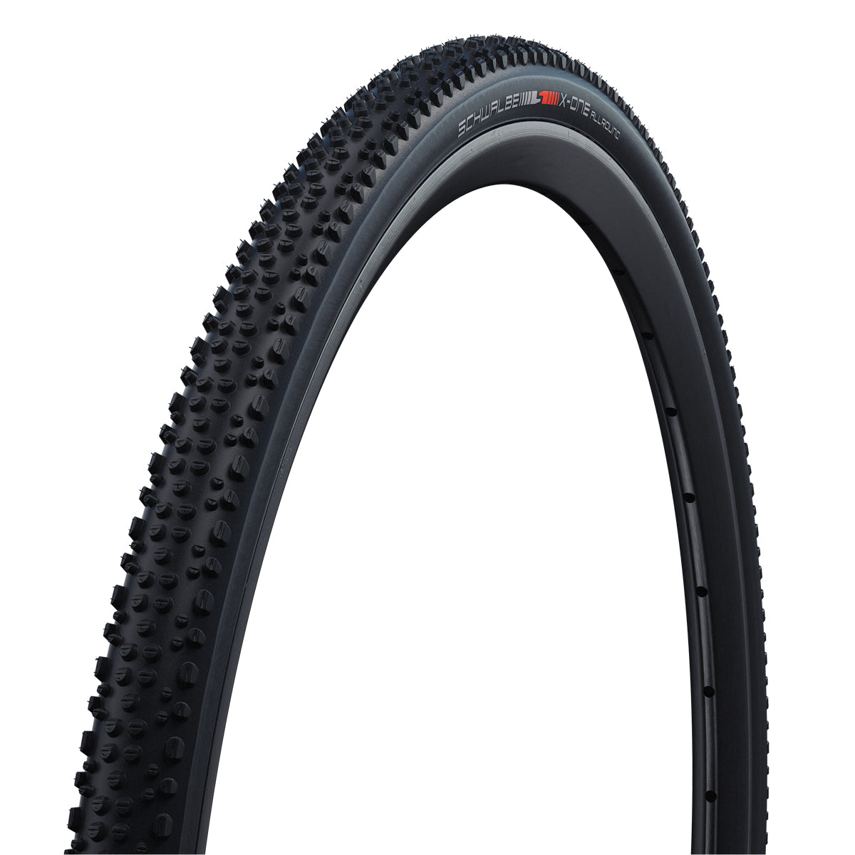 Schwalbe X-One Allround RaceGuard TLE Gravel/Cross Tyre in Black 700 x 33mm (Folding)