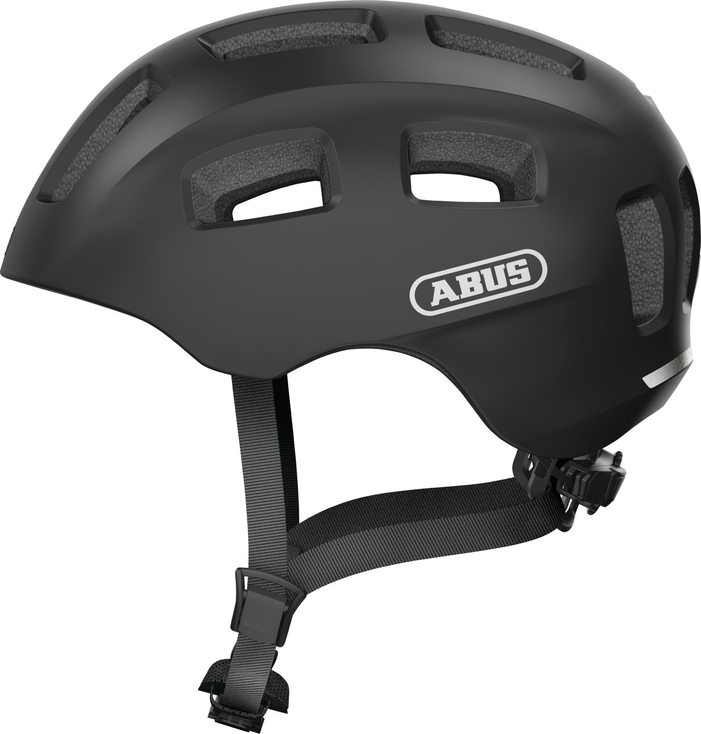 ABUS Youn-I 2.0 Kids Leisure Helmet in Velvet Black - Medium (52-57cm)