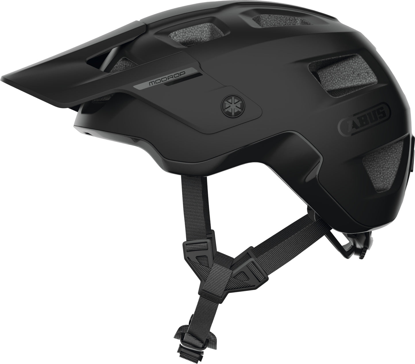ABUS MoDrop MTB Helmet in Velvet Black - Large (57-61cm)