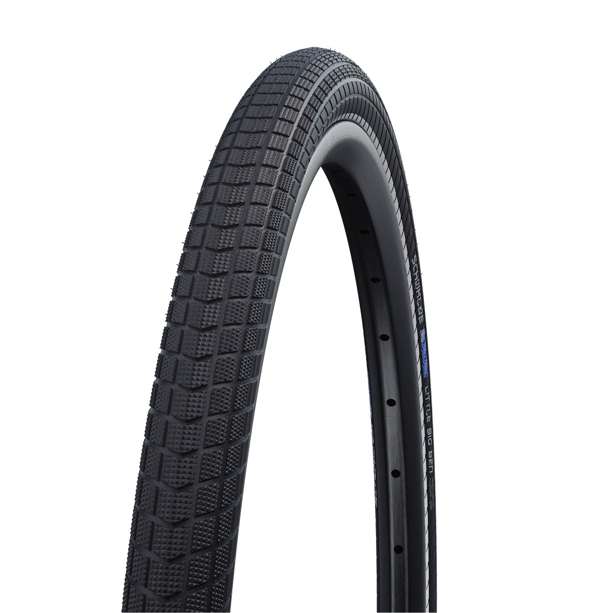 Schwalbe Little Big Ben Urban Tyre in Black/Ref 700 x 38mm (Wired)