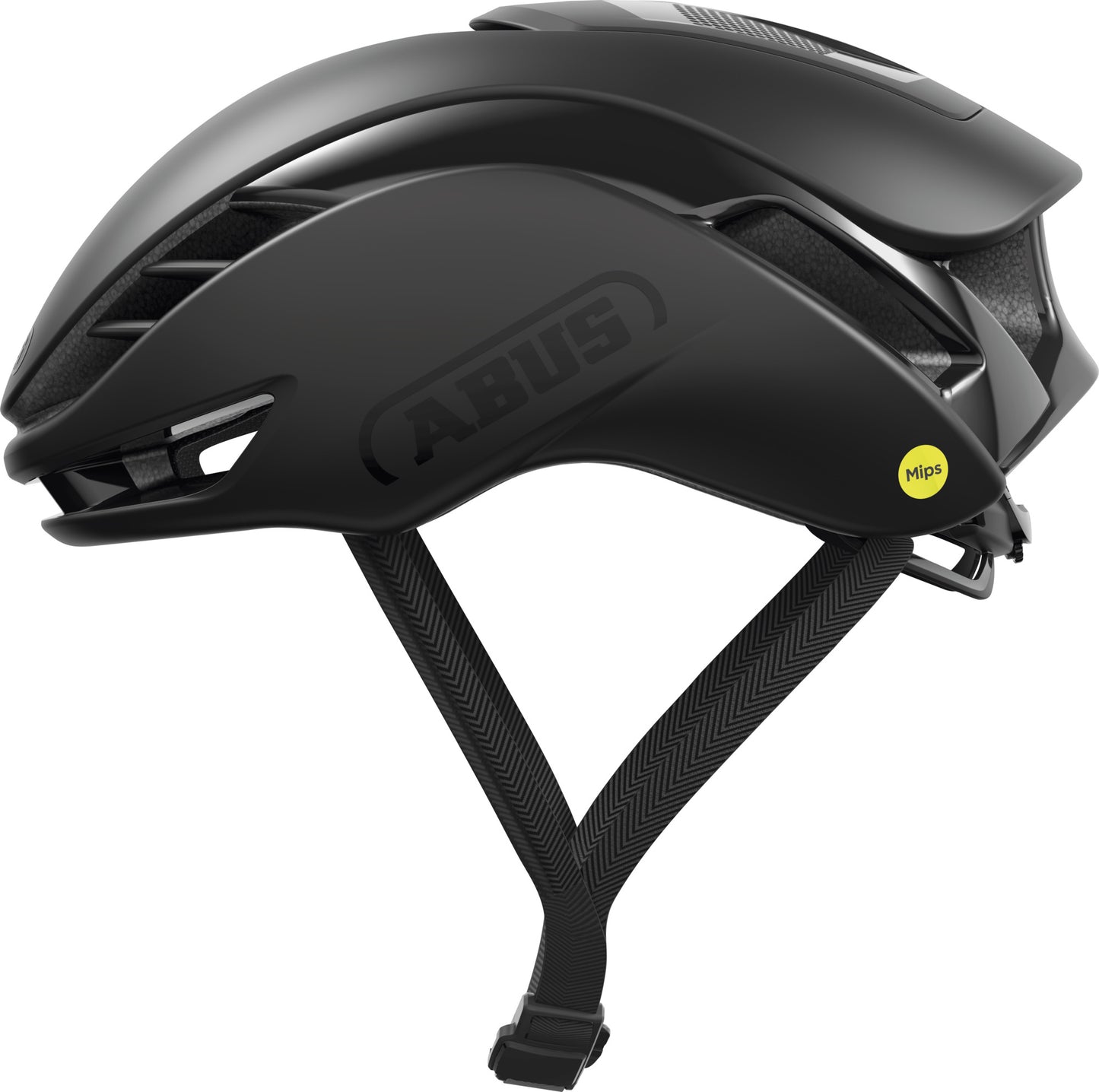 ABUS GameChanger 2.0 MIPS Road Aero Elite Helmet in Velvet Black (Made in Italy) - Large (57-61cm)