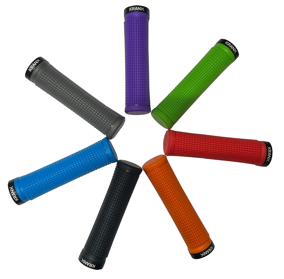 KranX Bite Lock-on Grips - Black