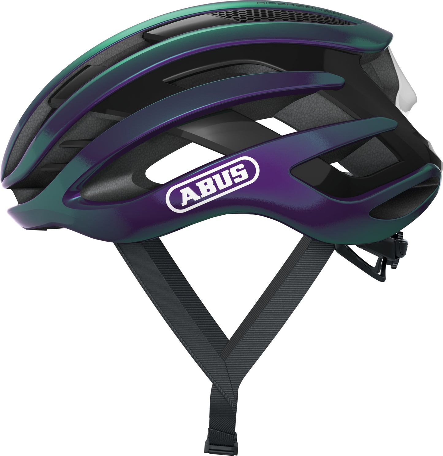 ABUS AirBreaker Road Elite Helmet in Flip Flop Purple (Made in Italy) - Large (59-61cm)